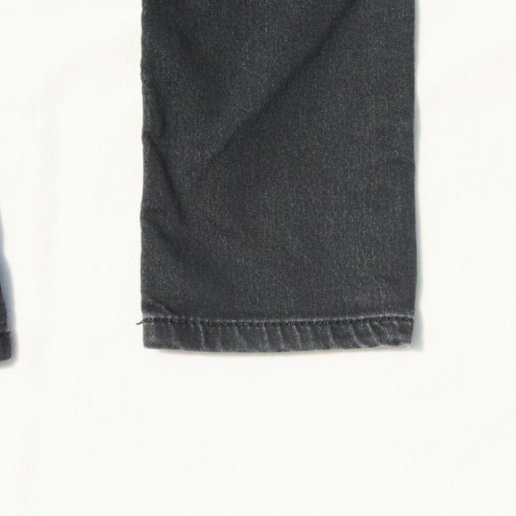 DEEP BLACK DENIM JEANS Boys 7 STRETCH SLIM CUT PANTS POCKETS COMFY ADJUSTABLE - Picture 12 of 15